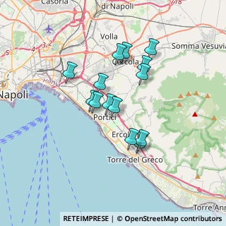 Mappa Via Gravina, 80055 Portici NA, Italia (3)