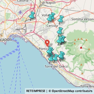 Mappa Via Gravina, 80055 Portici NA, Italia (3.54)