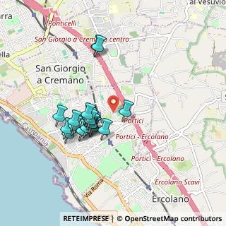 Mappa Via Gravina, 80055 Portici NA, Italia (0.828)
