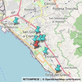 Mappa Via Gravina, 80055 Portici NA, Italia (1.95)