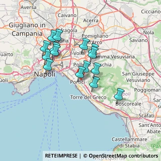 Mappa Via Gravina, 80055 Portici NA, Italia (6.57867)
