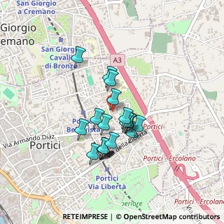 Mappa Via Gravina, 80055 Portici NA, Italia (0.3685)