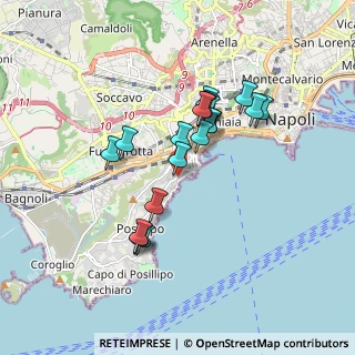 Mappa Via Posillipo, 80100 Napoli NA, Italia (1.5595)