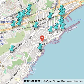 Mappa Via Posillipo, 80100 Napoli NA, Italia (0.7175)
