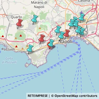 Mappa Via Posillipo, 80100 Napoli NA, Italia (4.58857)