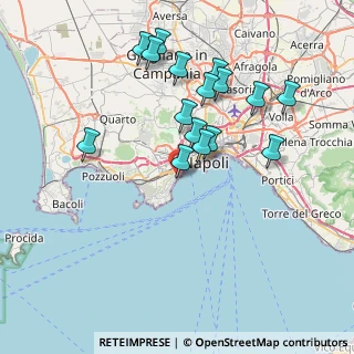 Mappa Via Posillipo, 80100 Napoli NA, Italia (7.92)