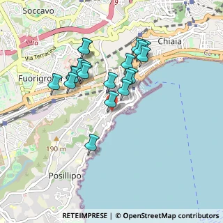 Mappa Via Posillipo, 80100 Napoli NA, Italia (0.883)