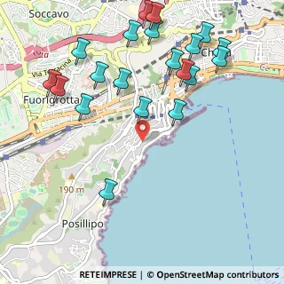 Mappa Via Posillipo, 80100 Napoli NA, Italia (1.3385)