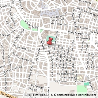 Mappa Via Francesco Domenico Guerrazzi, 5/7, 70022 Altamura, Bari (Puglia)