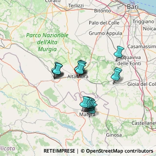 Mappa Via Privata Denora, 70022 Altamura BA, Italia (11.729)