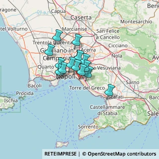 Mappa Via Scalea, 80055 Portici NA, Italia (8.62867)