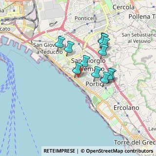 Mappa Via Scalea, 80055 Portici NA, Italia (1.53333)