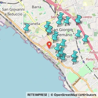 Mappa Via Scalea, 80055 Portici NA, Italia (1.012)