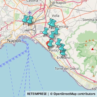 Mappa Via Scalea, 80055 Portici NA, Italia (3.27)