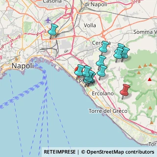 Mappa Via Scalea, 80055 Portici NA, Italia (3.12077)