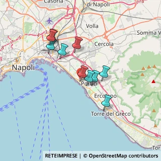 Mappa Via Scalea, 80055 Portici NA, Italia (2.92909)