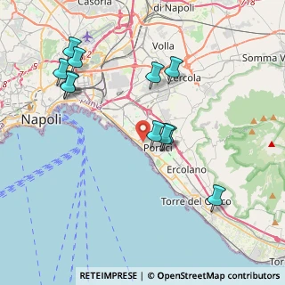 Mappa Via Scalea, 80055 Portici NA, Italia (4.43364)
