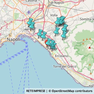 Mappa Via Scalea, 80055 Portici NA, Italia (3.272)