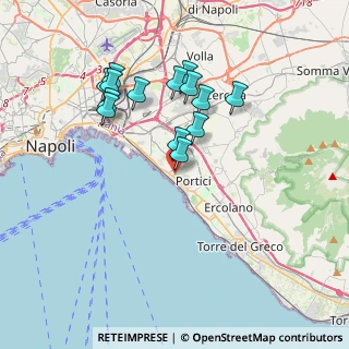Mappa Via Scalea, 80055 Portici NA, Italia (3.66071)