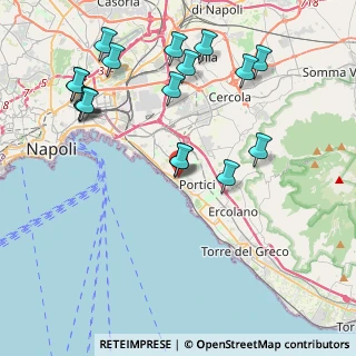 Mappa Via Scalea, 80055 Portici NA, Italia (4.92588)