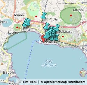 Mappa Via S. Paolo, 80078 Pozzuoli NA, Italia (1.1025)