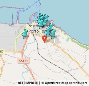 Mappa Strada Vicinale Funtana Cherchi, 07046 Porto Torres SS, Italia (1.45636)