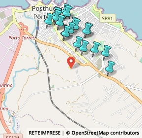 Mappa Strada Vicinale Funtana Cherchi, 07046 Porto Torres SS, Italia (1.071)