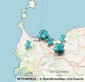 Mappa Strada Vicinale Funtana Cherchi, 07046 Porto Torres SS, Italia (9.8295)