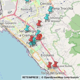 Mappa Via Gioacchino Cardano, 80055 Portici NA, Italia (2.01846)