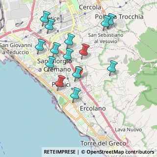 Mappa Via Gioacchino Cardano, 80055 Portici NA, Italia (2.08643)