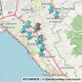 Mappa Via Gioacchino Cardano, 80055 Portici NA, Italia (1.67727)