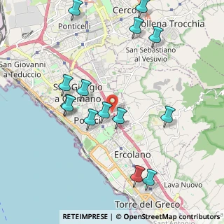 Mappa Via Gioacchino Cardano, 80055 Portici NA, Italia (2.40071)