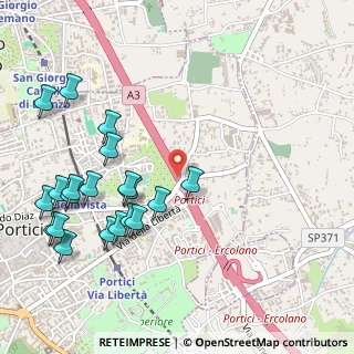 Mappa Via Gioacchino Cardano, 80055 Portici NA, Italia (0.6615)