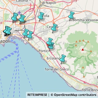 Mappa Via Gioacchino Cardano, 80055 Portici NA, Italia (6.4245)