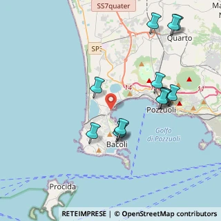 Mappa Via Petronio, 80070 Bacoli NA, Italia (4.42846)