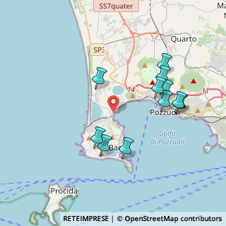 Mappa Via Petronio, 80070 Bacoli NA, Italia (4.05636)
