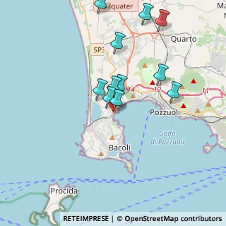 Mappa Via Petronio, 80070 Bacoli NA, Italia (3.80818)