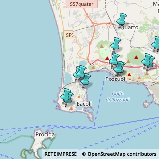 Mappa Via Petronio, 80070 Bacoli NA, Italia (4.88786)