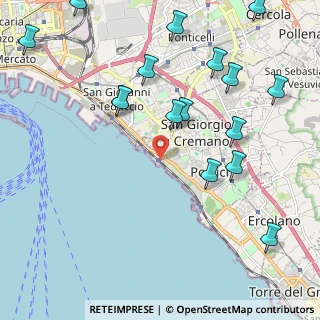 Mappa Via Pietrarsa, 80055 Portici NA, Italia (2.78063)