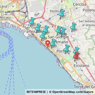Mappa Via Pietrarsa, 80055 Portici NA, Italia (1.9575)
