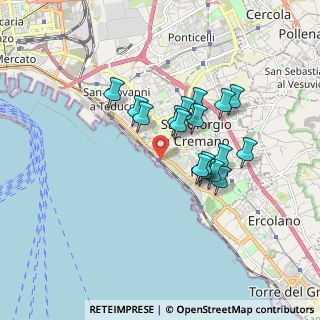 Mappa Via Pietrarsa, 80055 Portici NA, Italia (1.49706)