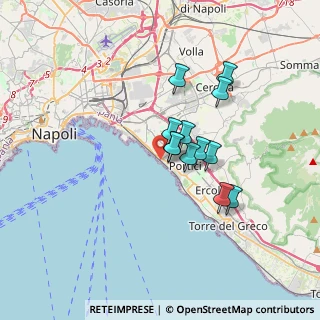 Mappa Via Pietrarsa, 80055 Portici NA, Italia (2.7075)