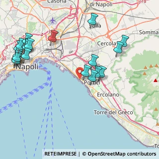 Mappa Via Pietrarsa, 80055 Portici NA, Italia (5.5465)