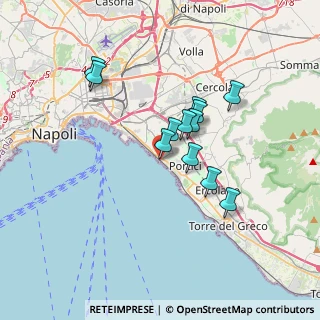 Mappa Via Pietrarsa, 80055 Portici NA, Italia (2.9825)