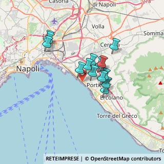 Mappa Via Pietrarsa, 80055 Portici NA, Italia (2.82643)