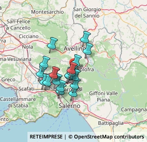 Mappa Via Francesco Bruno, 83025 Montoro AV, Italia (10.547)