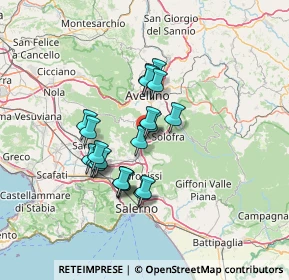 Mappa Via Francesco Bruno, 83025 Montoro AV, Italia (11.578)