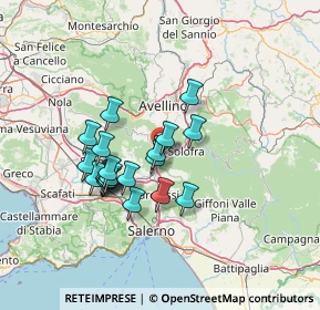 Mappa Via Francesco Bruno, 83025 Montoro AV, Italia (12.0775)