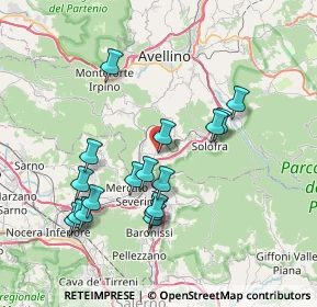 Mappa Via Francesco Bruno, 83025 Montoro AV, Italia (7.89118)