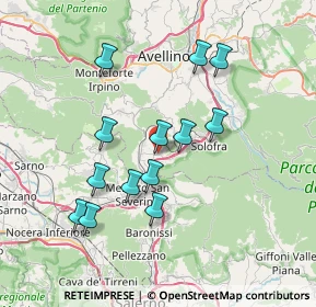 Mappa Via Francesco Bruno, 83025 Montoro AV, Italia (7.27308)